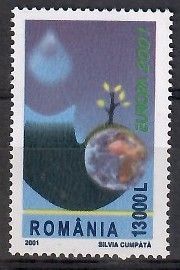 Znaczek Rumunia 2001 Mi 5573 Czyste **