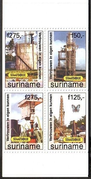 Znaczek Surinam 1997 Mi mh 1615-1618 Czyste **