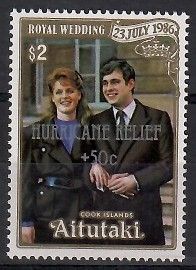 Znaczek Aitutaki 1987 Mi 616 Czyste **