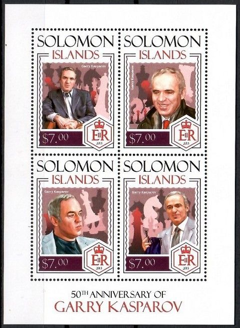 Znaczek Wyspy Salomona 2014 Mi ark 2472-2475 Czyste **