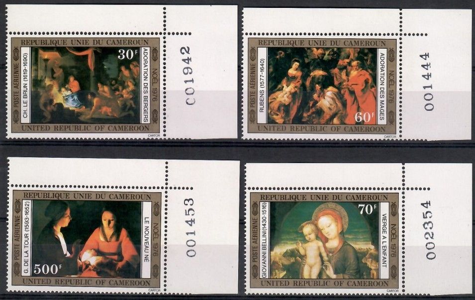Znaczek Kamerun 1976 Mi 828-831 Czyste **