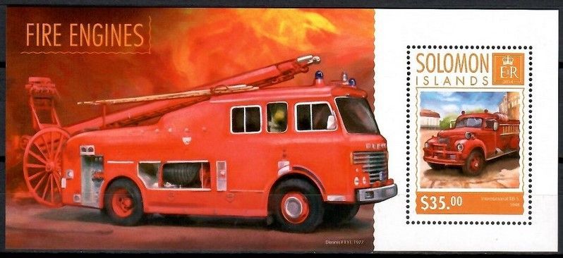 Znaczek Wyspy Salomona 2014 Mi bl 353 Czyste **