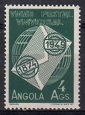 Znaczek Angola 1949 Mi 333 Z podlepką *