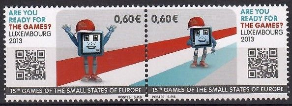 Znaczek Luksemburg 2013 Mi 1967-1968 Czyste **