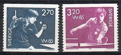 Znaczek Szwecja 1985 Mi 1326-1327 Czyste **