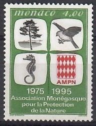 Znaczek Monako 1995 Mi 2260 Czyste **