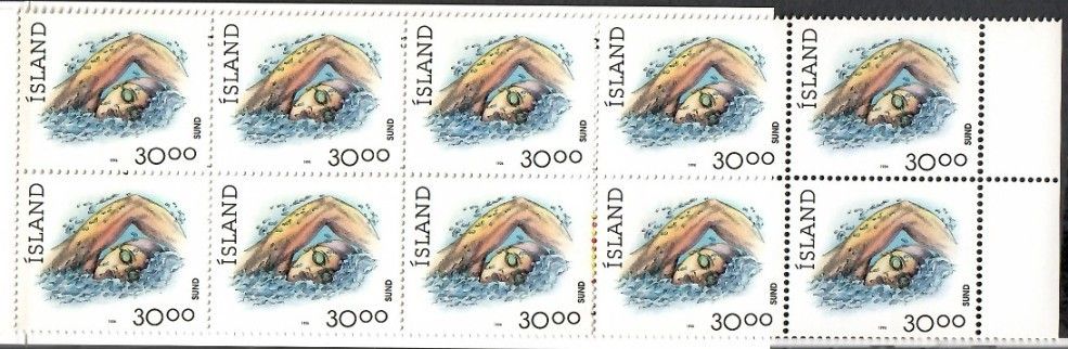 Znaczek Islandia 1994 Mi mh 798 Czyste **