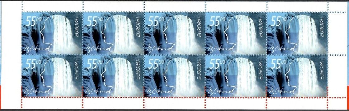 Znaczek Islandia 2001 Mi mh 981 Czyste **