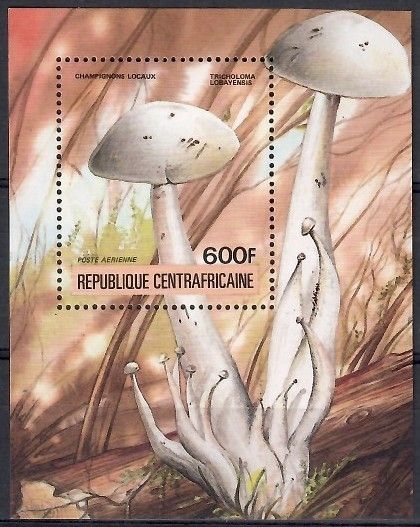 Znaczek Republika Środkowoafrykańska 1984 Mi bl 290 Czyste **