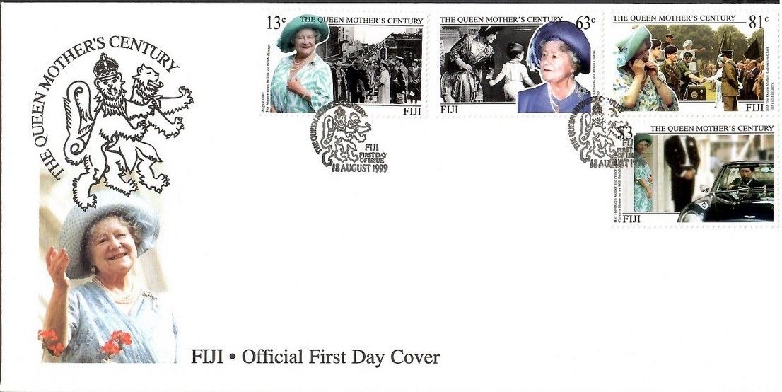 Znaczek Fidżi 1999 Mi 889-892 FDC