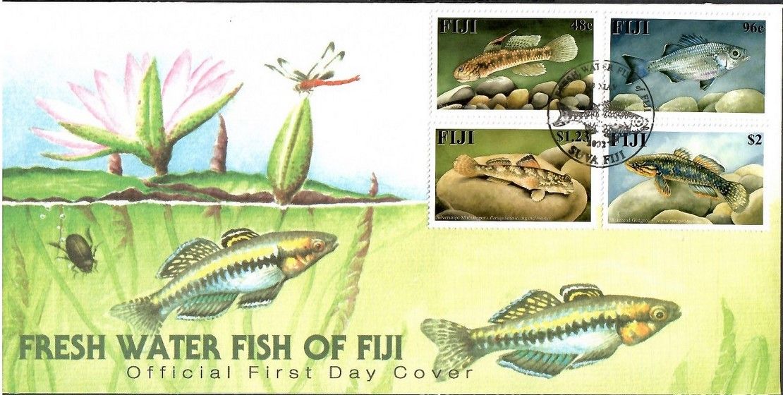 Znaczek Fidżi 2002 Mi 1002-1005 FDC