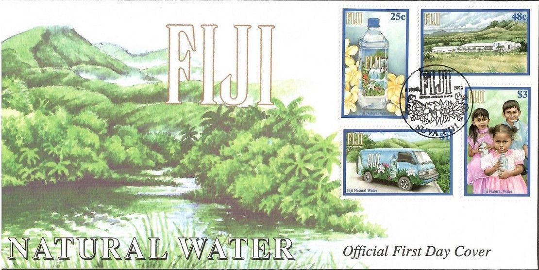 Znaczek Fidżi 2002 Mi 1022-1025 FDC