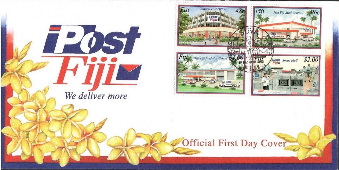 Znaczek Fidżi 2003 Mi 1030-1033 FDC