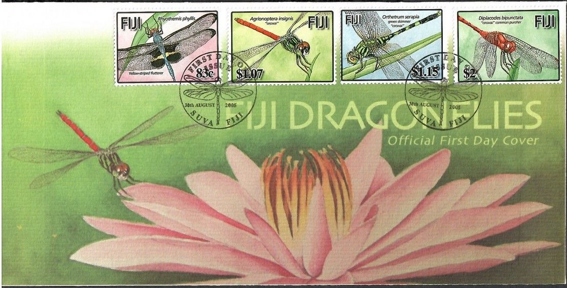 Znaczek Fidżi 2005 Mi 1128-1131 FDC