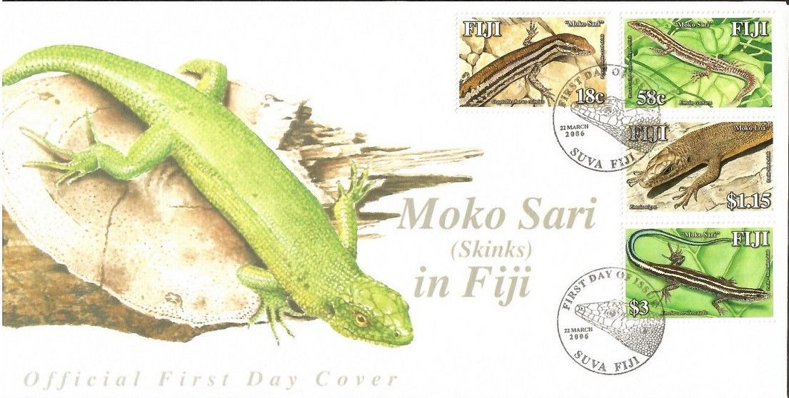 Znaczek Fidżi 2006 Mi 1152-1155 FDC