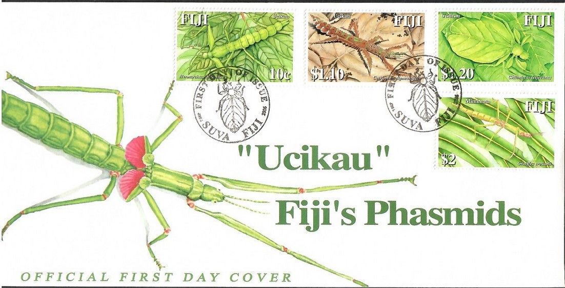Znaczek Fidżi 2006 Mi 1177-1180 FDC