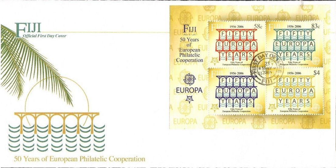Znaczek Fidżi 2005 Mi bl 48 FDC
