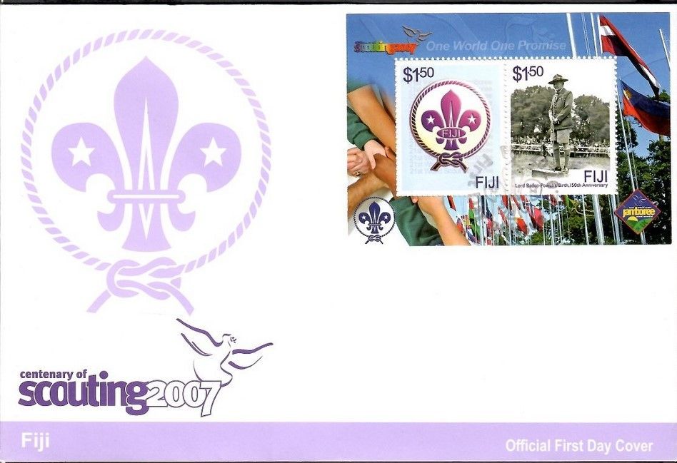 Znaczek Fidżi 2007 Mi bl 53 FDC