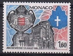 Znaczek Monako 1982 Mi 1535 Czyste **