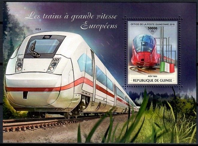 Znaczek Gwinea 2018 Mi bl 2954 Czyste **