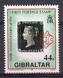 Znaczek Gibraltar 1990 Mi 601 Czyste **