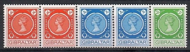 Znaczek Gibraltar 1971 Mi 276-278 Czyste **