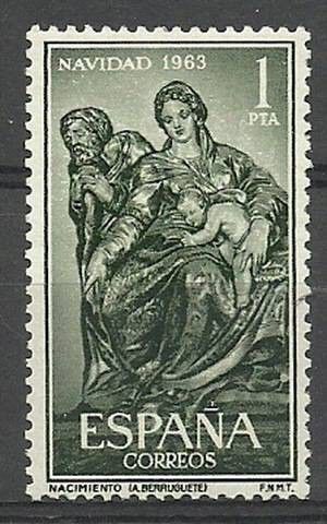 Znaczek Hiszpania 1963 Mi 1429 Czyste **