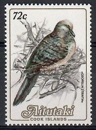 Znaczek Aitutaki 1984 Mi 517 Czyste **