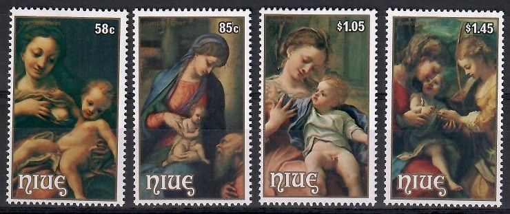 Znaczek Niue 1985 Mi 638-641 Czyste **