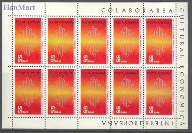 Znaczek Rumunia 1971 Mi 2919-2920 Czyste **
