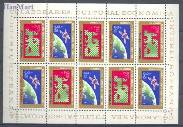Znaczek Rumunia 1974 Mi 3189-3190 Czyste **