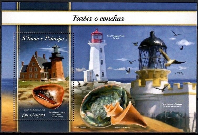 Znaczek Wyspy Św. Tomasza i Książęca 2018 Mi bl 1351 Czyste **