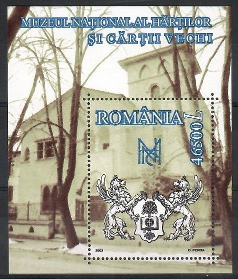 Znaczek Rumunia 2003 Mi bl 329 Czyste **