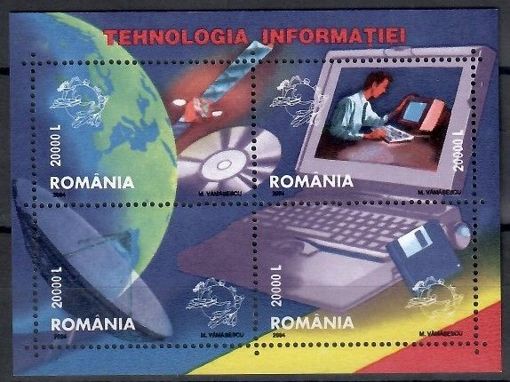 Znaczek Rumunia 2004 Mi bl 336 Czyste **