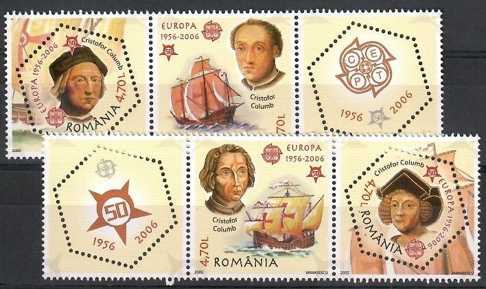 Znaczek Rumunia 2005 Mi 5974-5977 Czyste **