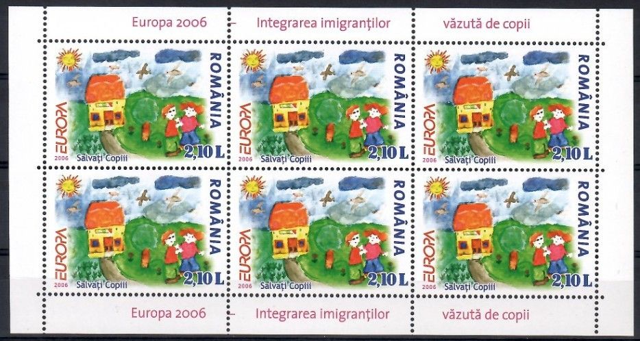 Znaczek Rumunia 2006 Mi ark 6065 Czyste **