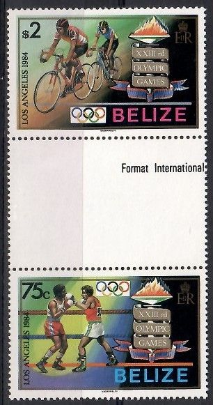 Znaczek Belize 1984 Mi 748+750 Czyste **
