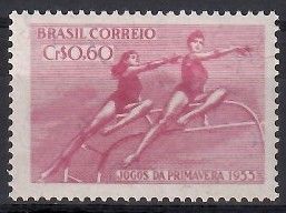 Znaczek Brazylia 1955 Mi 884 Czyste **