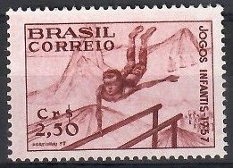 Znaczek Brazylia 1957 Mi 910 Czyste **