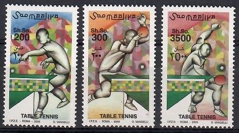 Znaczek Somalia 2000 Mi 836-838 Czyste **
