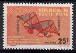 Znaczek Górna Wolta 1964 Mi 142 Czyste **