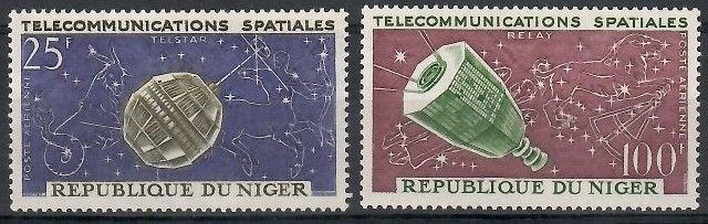 Znaczek Niger 1964 Mi 59-60 Czyste **