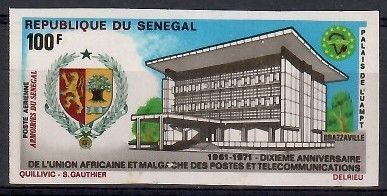 Znaczek Senegal 1971 Mi 474B Czyste **