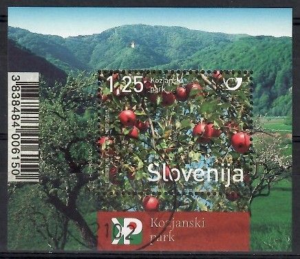 Znaczek Słowenia 2013 Mi abo bl 71 Stemplowane