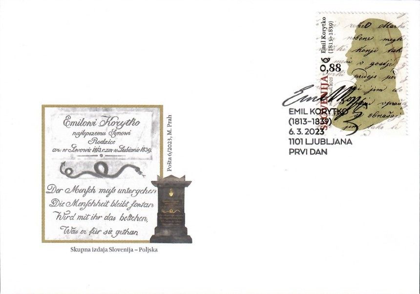 Znaczek Słowenia 2023 Mi 1568 FDC