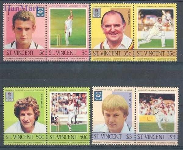 Znaczek St. Vincent 1985 Mi 778-785 Czyste **