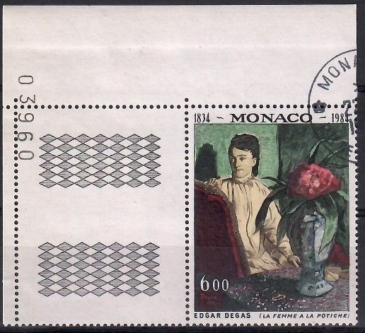 Znaczek Monako 1984 Mi abo 1670 Stemplowane
