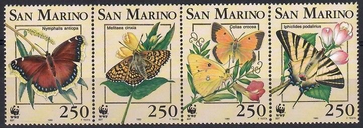 Znaczek San Marino 1993 Mi 1535-1538 Czyste **