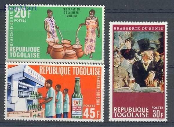 Znaczek Togo 1968 Mi 641-643 Czyste **
