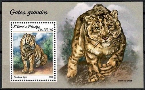 Znaczek Wyspy Św. Tomasza i Książęca 2018 Mi bl 1419 Czyste **